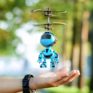 Mini dron Rc Helicóptero avión avión robot volador juguetes Bola de luz Led iluminación Quadcopter volador robot niños juguetes