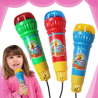 hfz kids echo micrófono micrófono cambiador de voz juguete fiesta de cumpleaños canción juguete niño regalo