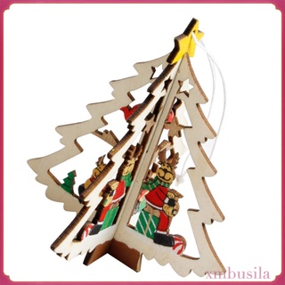 árbol de navidad campana estrella decoración para el hogar artesanía navidad colgante adorno