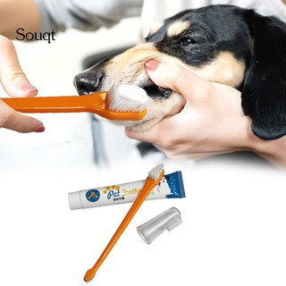 SQ cepillo de dientes SQ para mascotas/perros/gatos/vainilla/Beef/cepillo de dientes/higiene bucal/cuidado de la salud
