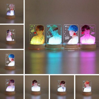 Luckyone-My nuevo Kpop BTS mapa del alma: Persona 7Colors LED luz de noche lámpara de escritorio (1)