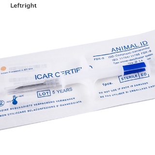 Leftright ISO FDX-B gato perro Microchip x8mm Animal jeringa ID Implant Pet Chip MY (7)