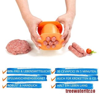 TREE Meat Sausage Hot Dog Hand Operated Beef Noodle Pasta Mincer Sausages Maker