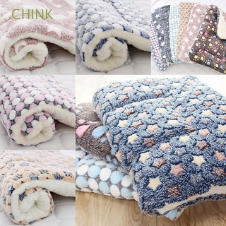 chink rest - manta para perro, cálida, para gatos, alfombrilla de franela, suave, gruesa, para dormir, multicolor