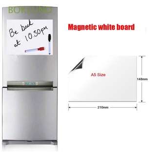 boklund flexible imán de nevera suministros imán junta magnética pizarra blanca oficina pizarras blancas cocina hogar a5 tamaño/multicolor