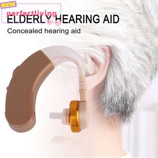 [perfectliving]nuevo audífonos tonificantes detrás del oído amplificador de sonido ajustable kit