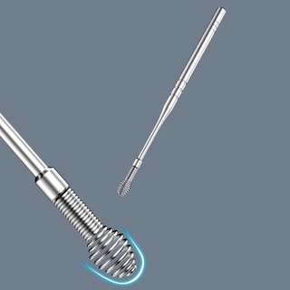 removedor de cera de oreja limpiador espiral seguro punta suave herramienta de eliminación de cera (7)