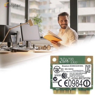 Mini Pci-E Dual Band 300mbps Bcm943228Hmb 4.0 802.11a / B / G / N Wifi Metade Mini Pci-E (4)