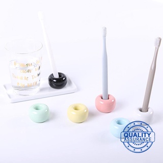 soporte de cepillo de dientes de cerámica macaron color moda pareja titular cepillo de dientes q5b9