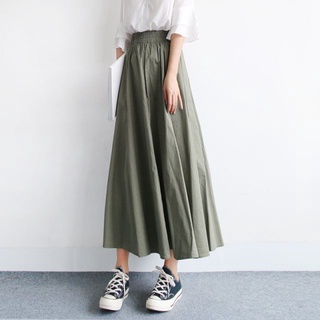 A-line skirt 2022 summer new large size slim fit half-length skirt (1)