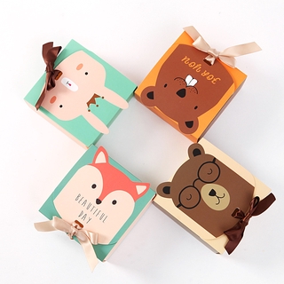 Los niños de la caja de dibujos animados creativo lindo caramelo caja Spot caja de cumpleaños recuerdo caja de caramelos de boda caja