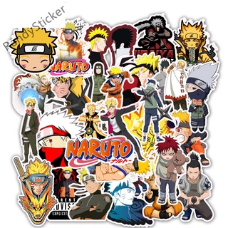 Naruto Naruto Sasuke equipaje cuaderno maleta pegatinas 50pcs