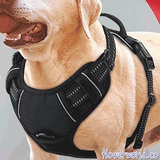 Dog Chest Strap Anti-Pull Pet Chest Strap Adjustable Reflective Dog Vest