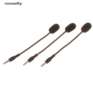 Roswetty-Auriculares Portátiles De 3,5 Mm Con Cable , Estéreo , Estudio , Mini Micrófono HD , Mono De Voz