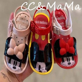 Cc&mama nuevo Mini Melisa Mickey Bow Eared Jelly sandalias bebé niños verano playa zapatos (1)