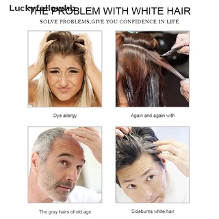 [luckyfellowhb] lápiz de color de pelo negro marrón temporal tinte crema suave cubierta rápida cabello blanco diy [caliente] (9)