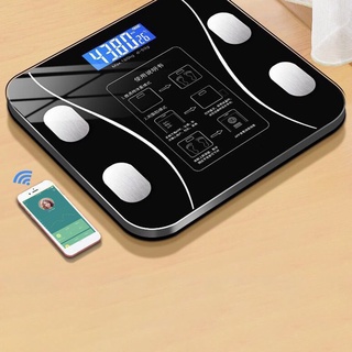 [Mejor] báscula inteligente de peso corporal imc/grasa corporal/masa muscular/peso de agua tipo USB