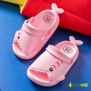 zapatillas para niños lindo de dibujos animados tiburón niños y niñas casa de fondo suave antideslizante sandalias al aire libre y zapatillas