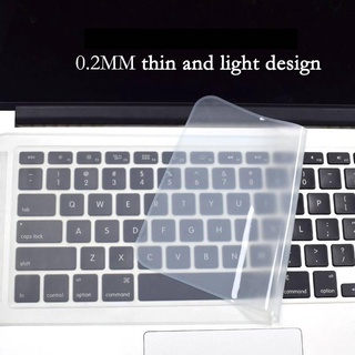 /////pulgada Universal portátil cubierta teclado piel a prueba de polvo impermeable suave silicona Protector genérico para Macbook 12-14 pulgadas y 15-17 pulgadas para Lenovo Legion 5 Pro slim 7i (6)