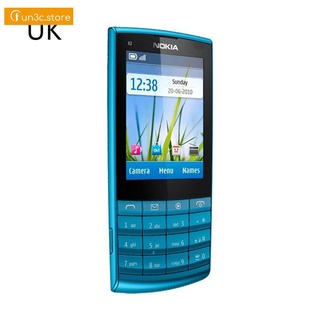 Teléfono móvil para Nokia X3-02 Ultra-delgado Metal Shell móvil/unicom 3G teléfono