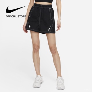 Nike Ropa Deportiva Mujer Swoosh Shorts-Negro