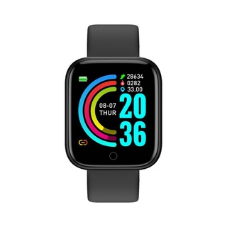 Smartwatch Y68 Con Correa Impermeable De Color Para Deportes De Ritmo Cardíaco (7)