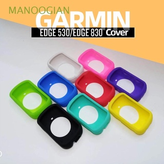 manoogian - funda protectora suave para garmin edge 530, silicona para garmin edge 830 gps a prueba de golpes