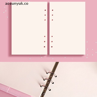 (new) 80 Sheets Of 6-Hole Loose-Leaf Inner Refill Mixed Inner Page Handbook Notebook [aosunyuk]