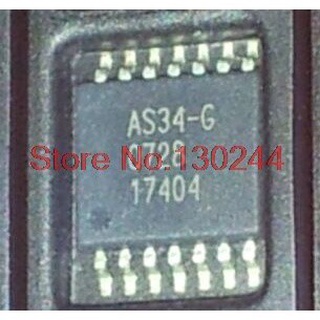 5 Unids/Lote AS34-G TSSOP-14 AS34G AS34 TSSOP14 LCD chip En Stock