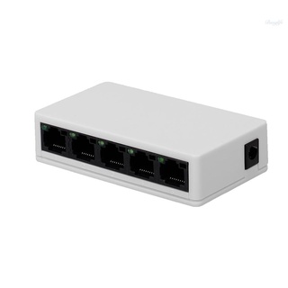 interruptor de red gigabit ethernet 10/100mbps sw05 5 puertos/interruptor de red para oficina del hogar
