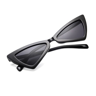 Bs lentes de sol Vintage irregulares en forma triangular para mujer lentes de sol de ojo de gato 0928 (9)