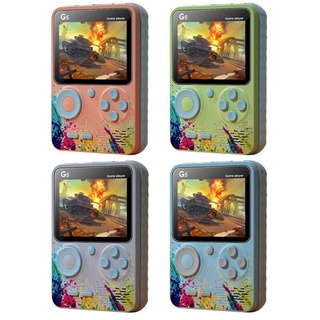 wu g5 consola de juegos retro portátil consola de juegos portátil, 3.0" 500 juegos 1000mah batería recargable para niños y adultos