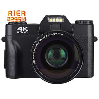 profesional 4k cámara digital cámara de vídeo videocámara uhd para youtube wifi portátil de mano 16x digital zoom selfie cam