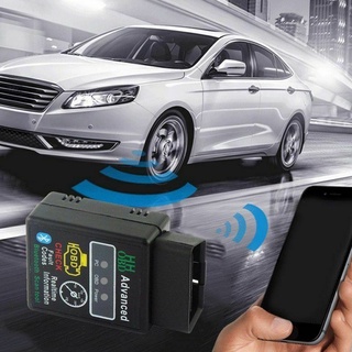 {FCC} Obdii coche Bluetooth lector de código ELM 327 herramienta de diagnóstico automotriz OBDII