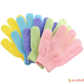 [popular] 5 guantes de baño exfoliantes para ducha Spa masaje y guantes exfoliantes corporales (1)