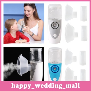 Happy Mall un botón portátil compacto de mano nebulizador de vapor inhalador de la máquina de uso diario Mini fuerte niebla para niños adultos