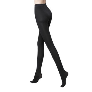 SUM Women's Velvet Opaque Footed Panty Hose Silky Tights Leggings Seamless Stockings (8)