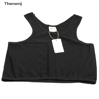 [Thanwnj] Short Chest Breast Vest Breathable Buckle Binder Trans Lesbian Tomboy Cosplay DCX