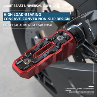 Spirit beast pedal trasero accesorios de moto Huanglong 300 BN600 Benelli motocicleta universal antideslizante pedal ensanchado