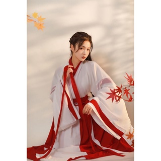 Koi Shades Hanfu Color sólido escuela Qiqi cintura Domineering vestido (8)