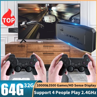 Consola de videojuegos portátil 4K TV con controlador inalámbrico G/consola de videojuegos familiar