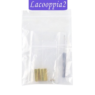 [Lacooppia2] 4 piezas de Aglets de Metal DIY cordones de reparación de zapatos de encaje punta de repuesto