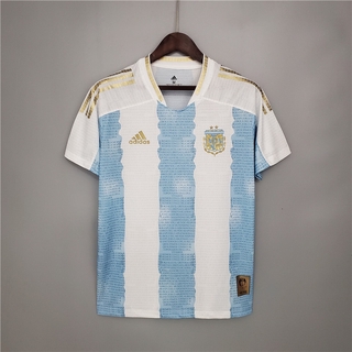 Camiseta De fútbol Argentina 2021 local Azul la mejor calidad Thai