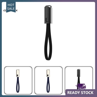 Llavero portátil frío Micro USB/tipo-C/para iPhone Mini USB Cable de carga rápida de datos