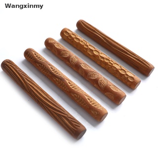 [wangxinmy] herramientas de cerámica para tallar madera, textura de cerámica, rodillo de barro, estampado en relieve, barra de venta caliente (6)