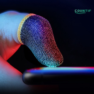 countif 2 pzs fundas de dedo para juegos con pantalla táctil sensible antiarañazos/mangas para pulgar