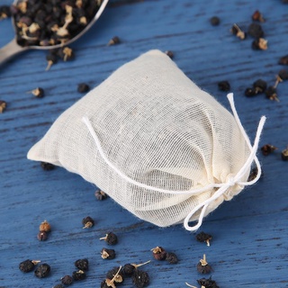 digitalblock 20 unids/lote bolsas de té vacías con filtro de cuerda para hierbas sueltas té sopa bolsitas de té