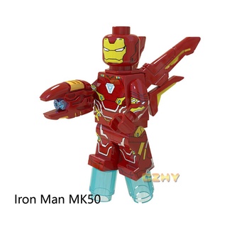 En STOCK Super Heroes Capitán Marvel Outrider Minifiguras Modelo Ladrillos Niños Regalos Juguetes (9)