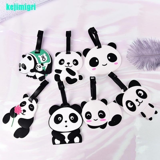 Keji lindo diseño De Panda De oso con nombre y identificación/Etiqueta Para maleta/identificación/Etiqueta