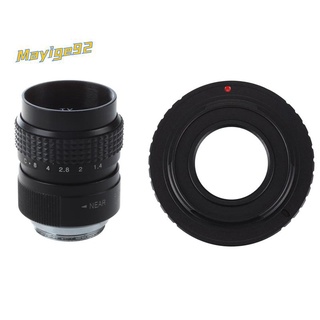 negro 25 mm f1.4 lente cctv y cámara c lente de montaje para fujifilm x mount fuji x-pro1 x-e2 x-m1 adaptador anillo c-fx